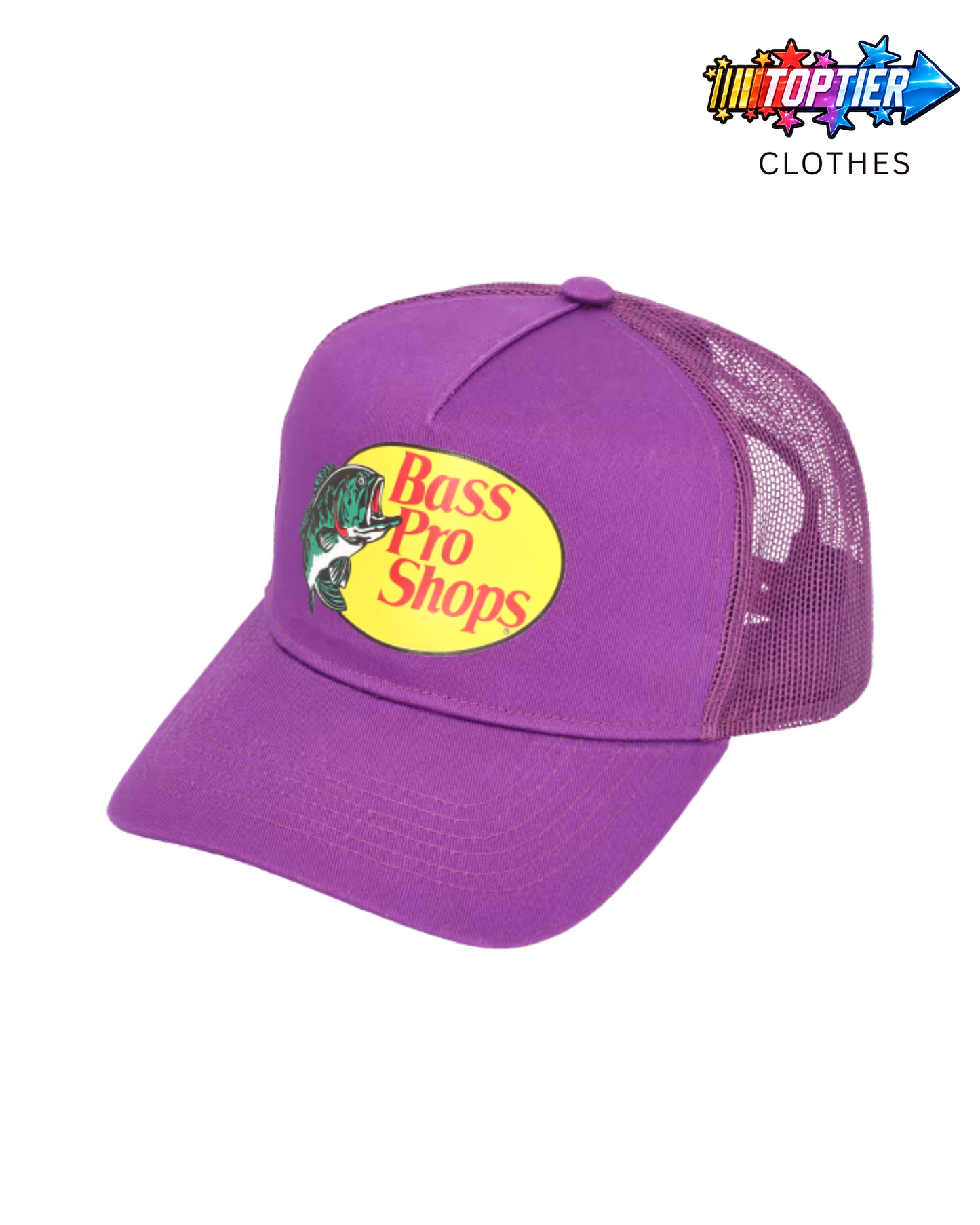 Bass Pro Shops Mesh Trucker Cap - Purple
