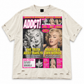 The Addct Marilyn Monroe Distressed Tee Shirt