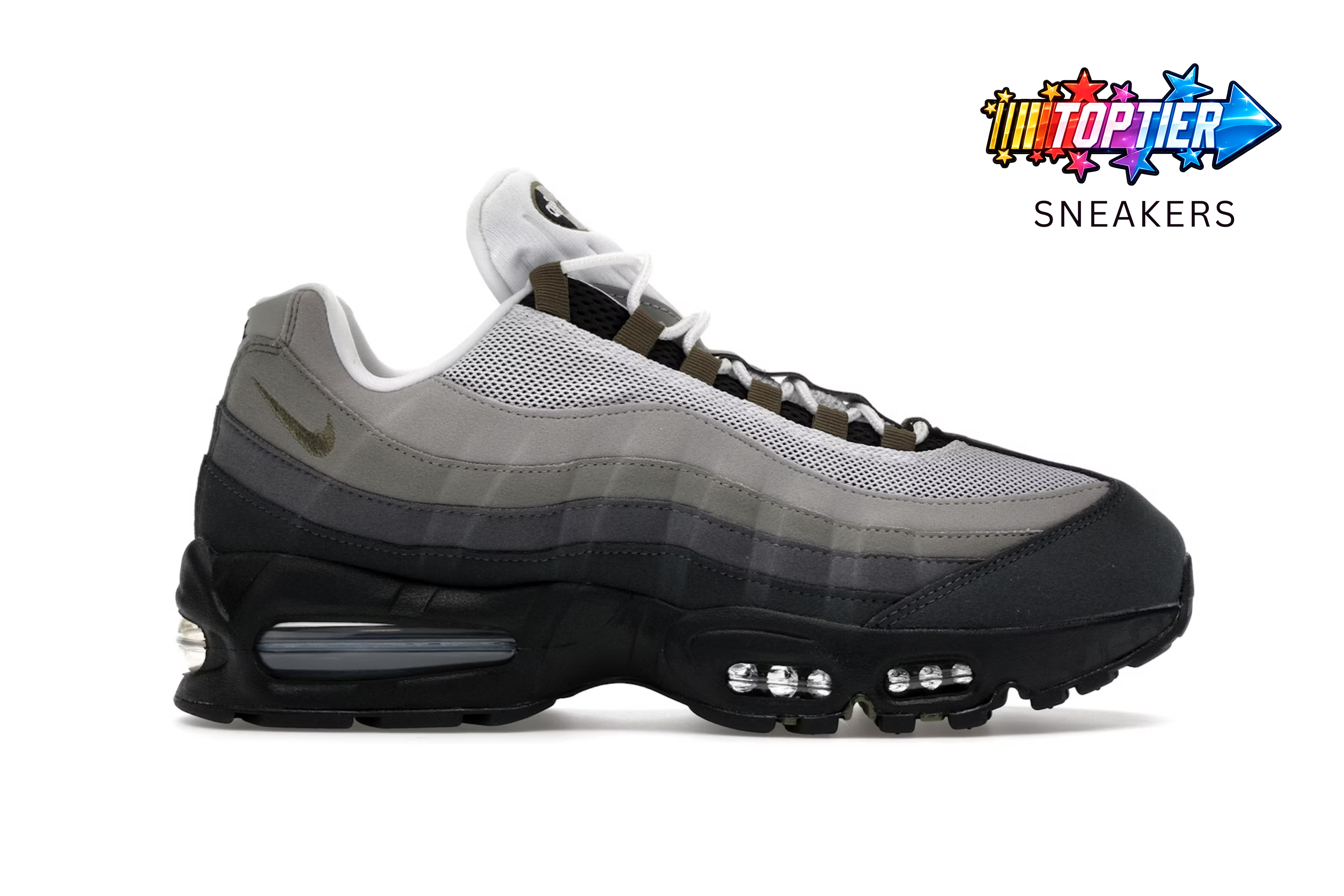 Nike Air Max 95 OG Big Bubble Black Medium Olive (2025) Womens