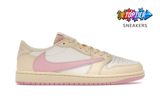 Jordan 1 Retro Low OG SP - Travis Scott Shy Pink