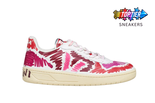 Veja V-10 "x Marni Multi Color Scribble" (2022)