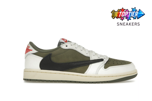 Air Jordan 1 Retro Low OG SP "Travis Scott Medium Olive" (2024) Mens