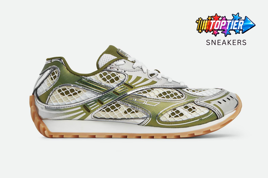 Bottega Veneta Mud White Orbit Sneaker Mens