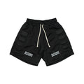 Satoshi Nakamoto Mesh Moto Black Shorts