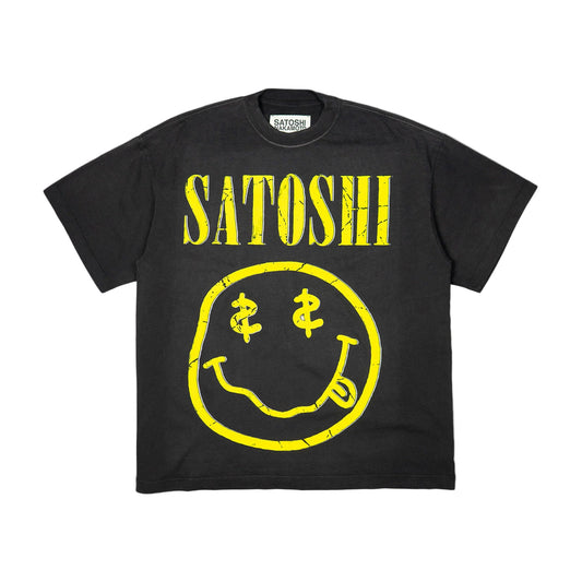 Satoshi Nakamoto Smilie Tee