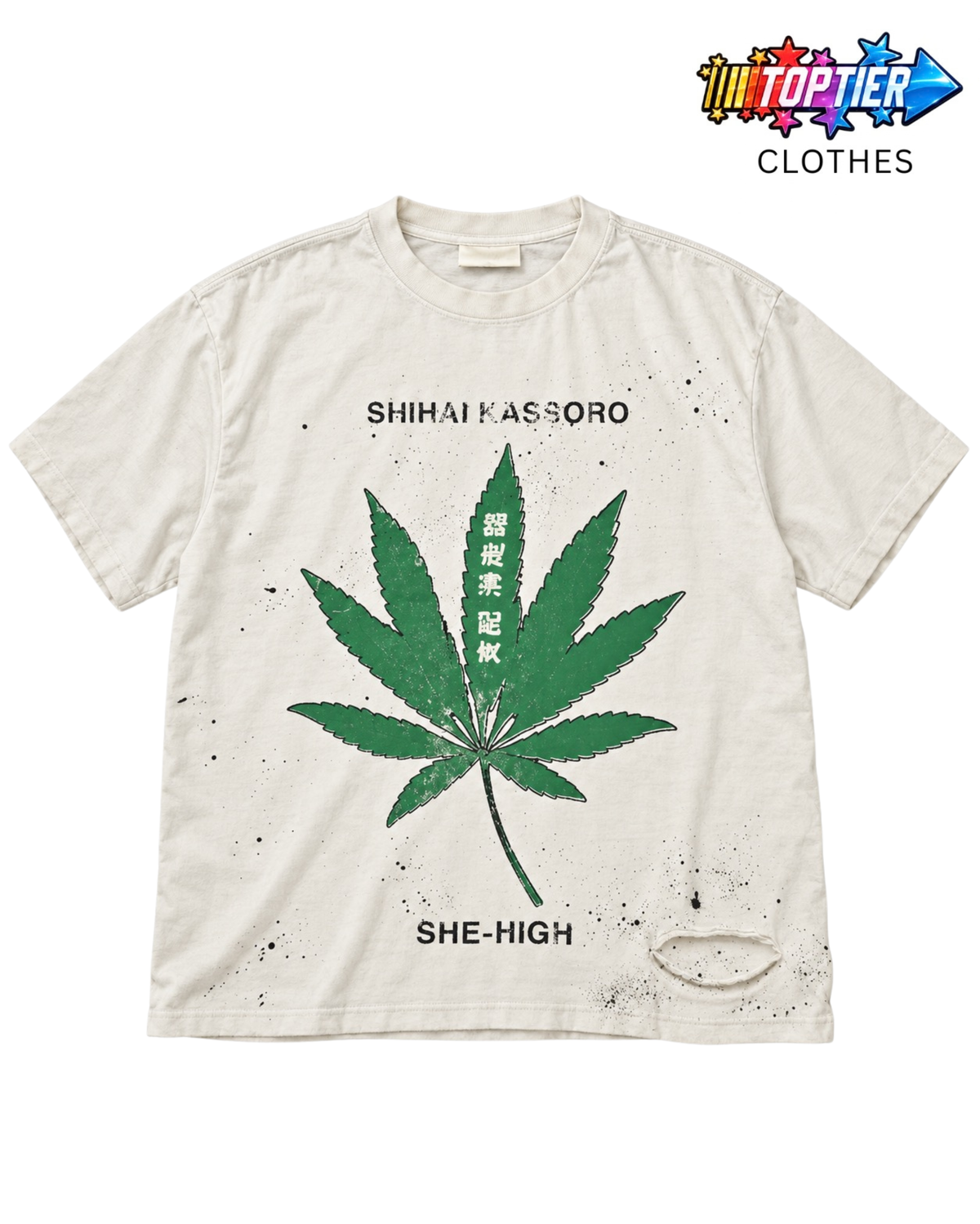 Shihai Kassoro Weed Tee Shirt
