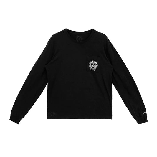 Chrome Hearts "Hong Kong Exclusive Horseshoe Black" Long Sleeve