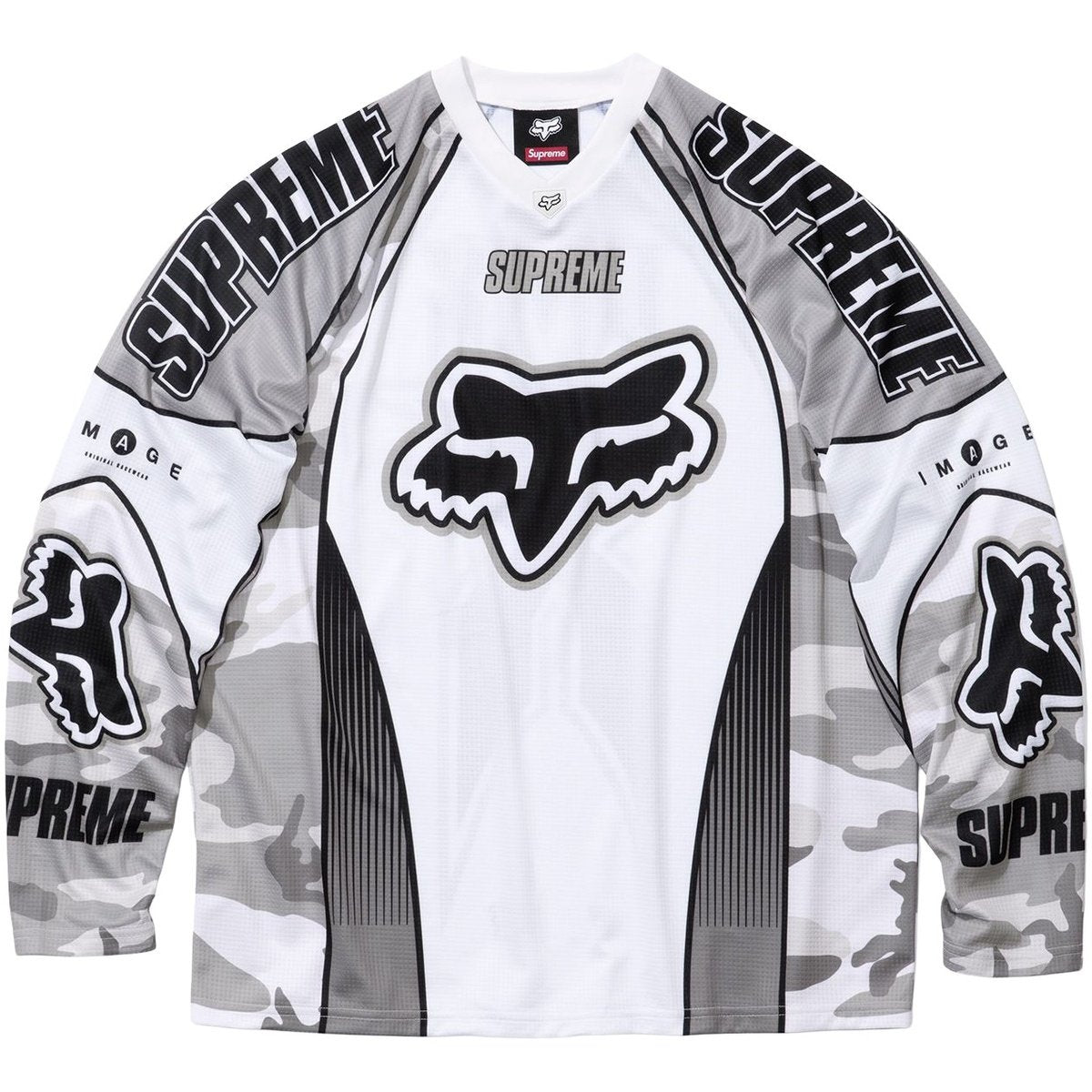 Supreme Fox Racing DMX Jersey White