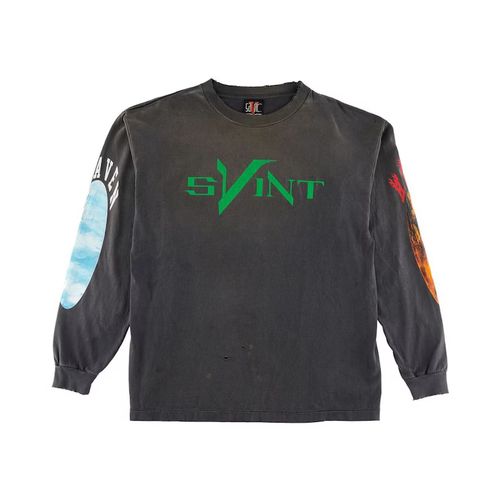 Saint Mxxxxxx x VLONE Skull L/S
