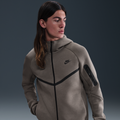 Nike Sportswear Tech Fleece Full Zip Hoodie & Joggers Set Brown/Black