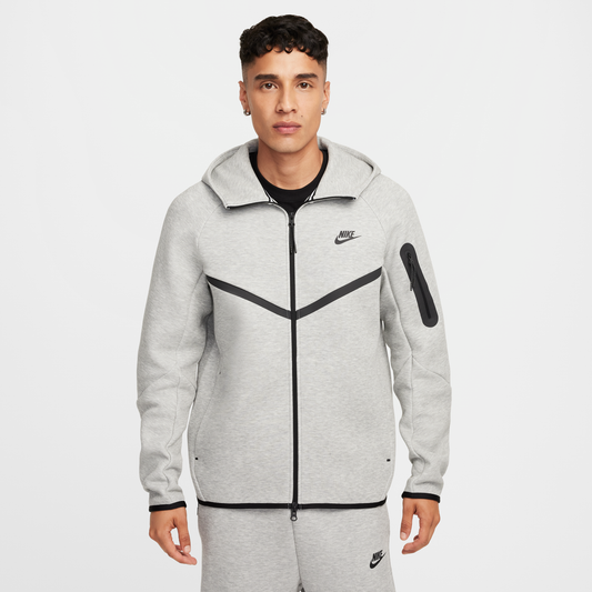 Nike Sportswear Tech Fleece Full Zip Hoodie & Joggers Set Grey/Black