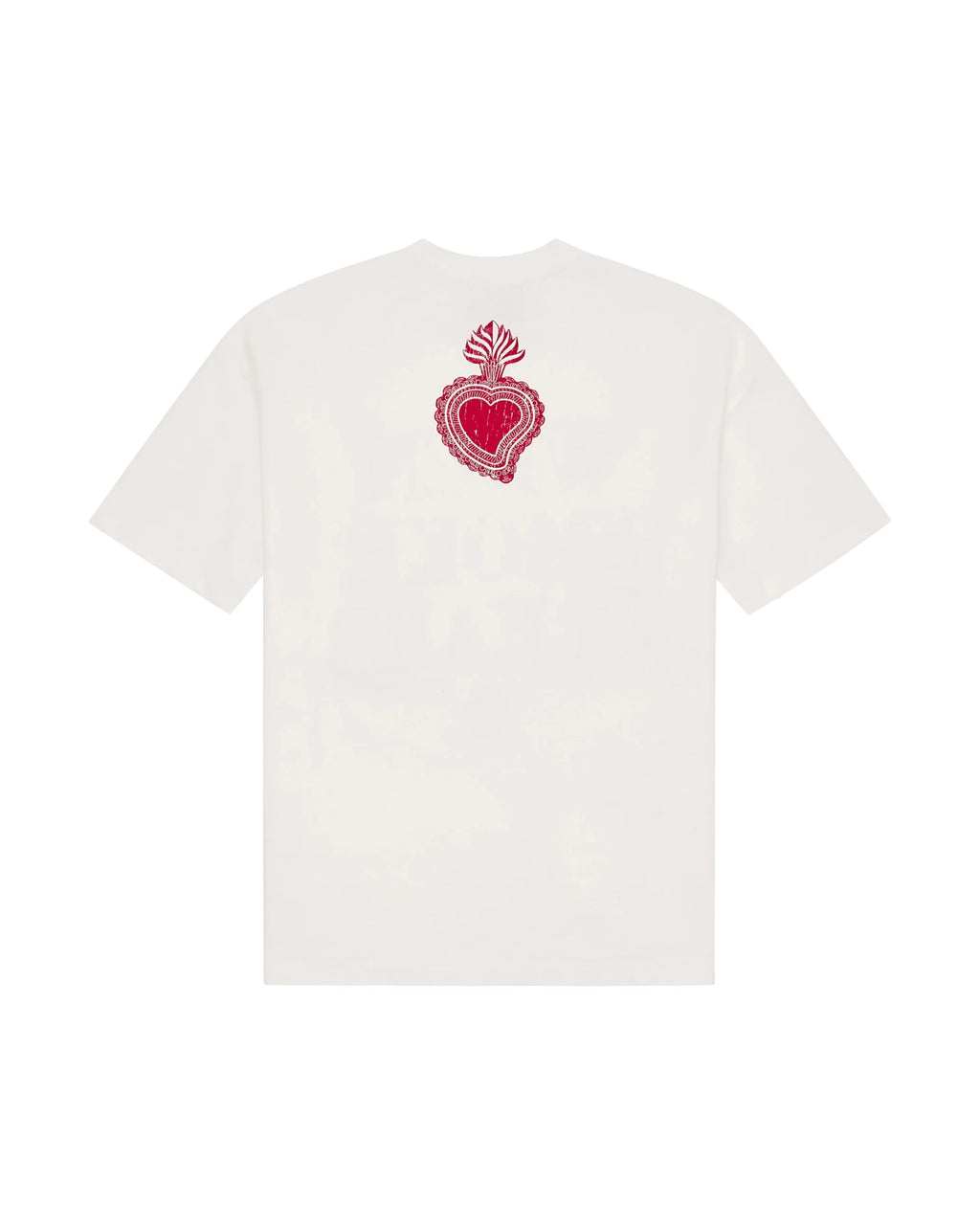 WSC White / Red Diamond Logo Tee