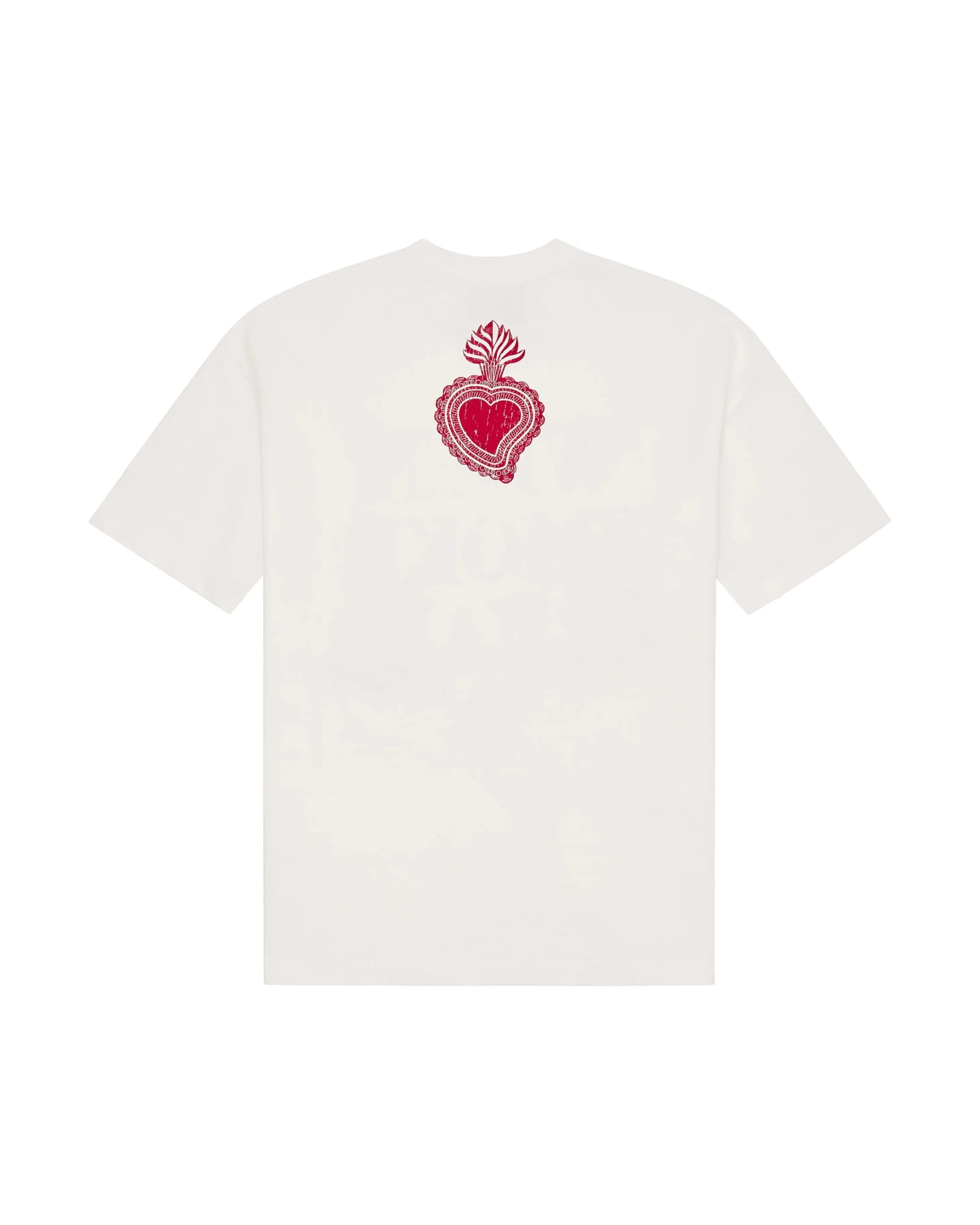 WSC White / Red Diamond Logo Tee